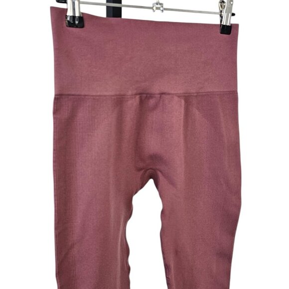 SET Active Womens Sculpt Flex High Rise Leggings, Mauve, Athletic, Size Small - Picture 8 of 9